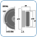DIMENSIONS DT-74/8