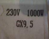 RONDOLUX 1000W 230V